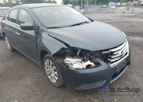 2014 Nissan Sentra Sv z USA, uszkodzony, nr VIN 3N1AB7AP9EY222507